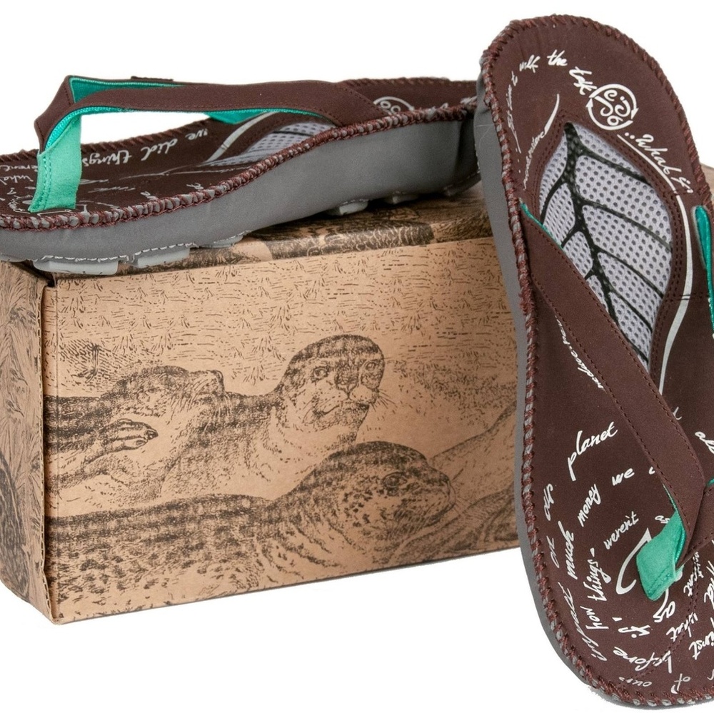 Men's and Women's Molded Footbed Flip Flops- Super Comfortable!
